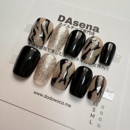 DAsena MAGIC PRESS NAIL TIPS DB-2534-F25