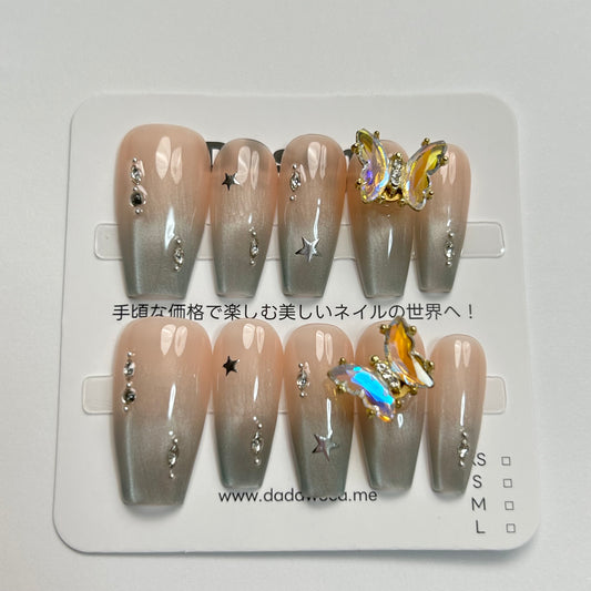 DAsena MAGIC PRESS NAIL TIPS DB-1959-F22