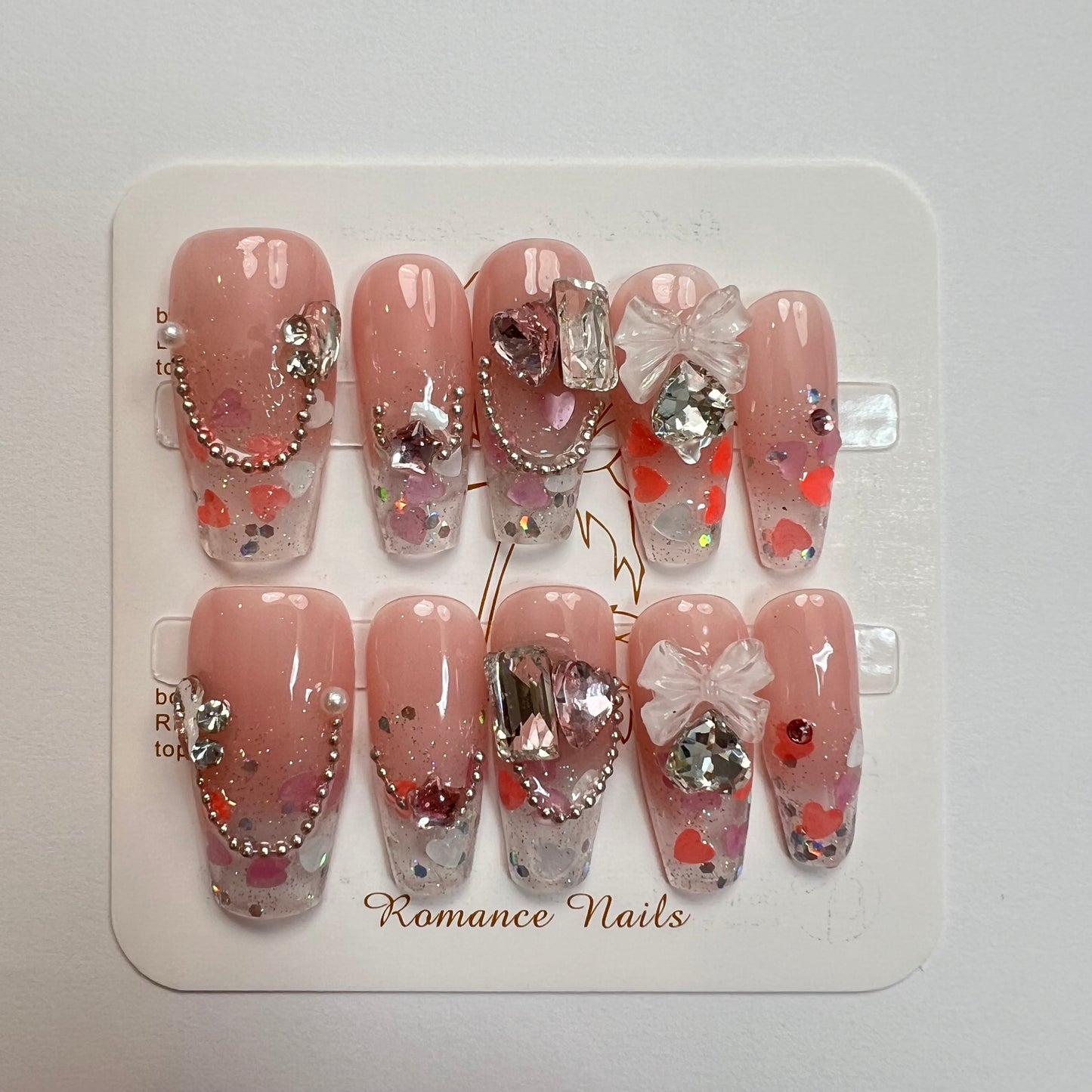 DAsena MAGIC PRESS NAIL TIPS DB-1499-B1,2