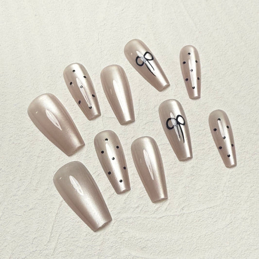 DAsena JAPAN PREMIUM NAIL TIPS S-515(XS,S,M 3個セット)-G6