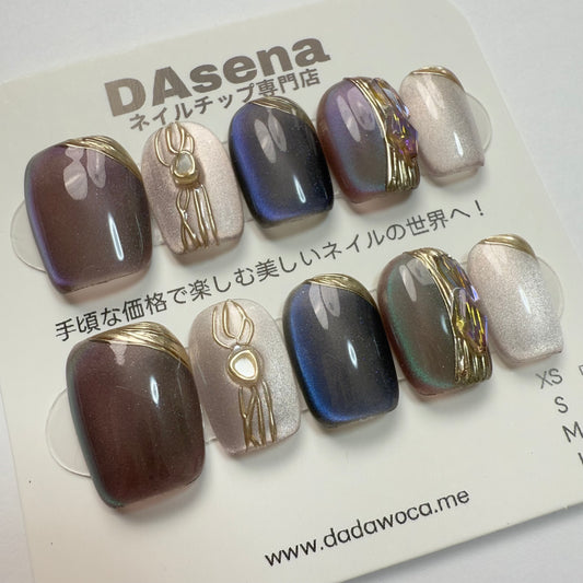 DAsena MAGIC PRESS NAIL TIPS DC-1234-0101A-F14