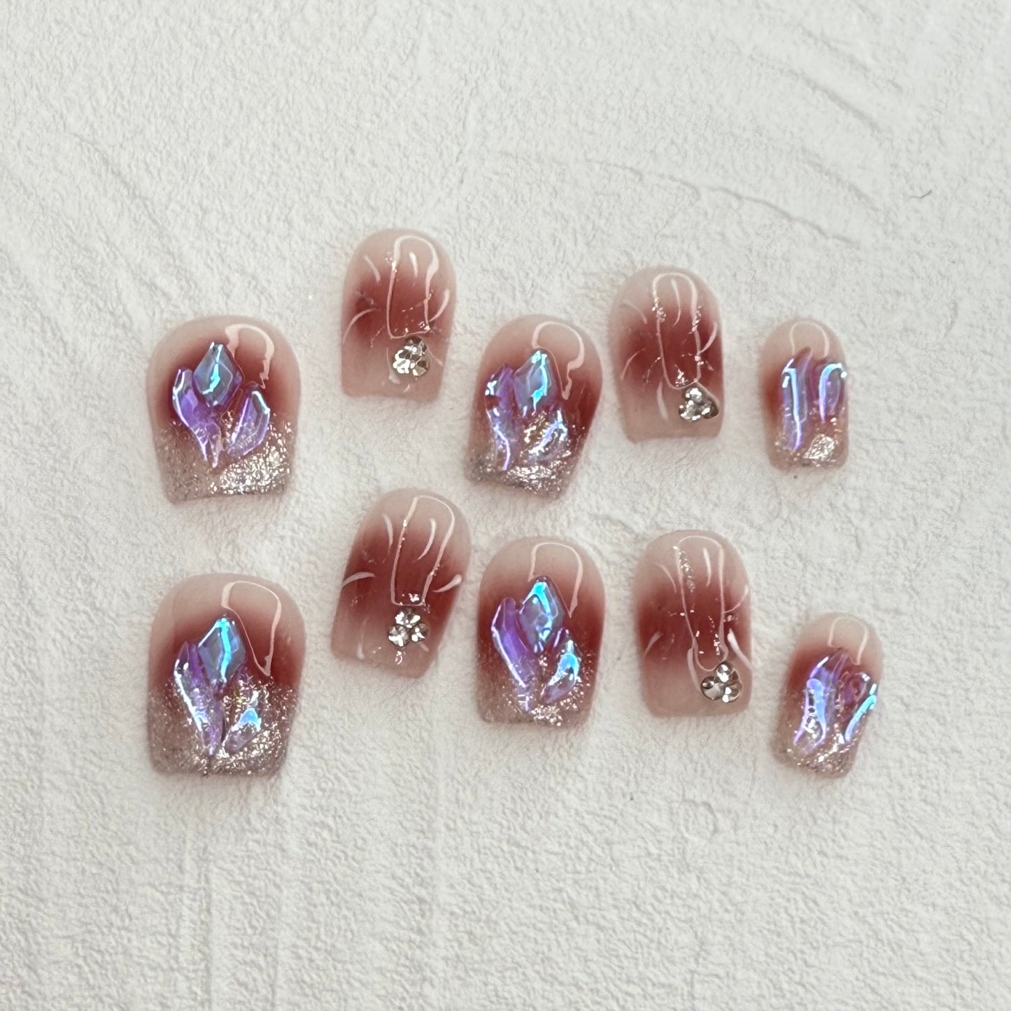 DAsena MAGIC PRESS NAIL TIPS DB-1369-B18