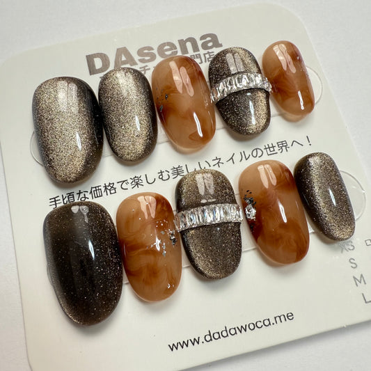 DAsena MAGIC PRESS NAIL TIPS DC-1822-0101-F3