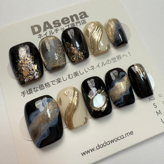DAsena MAGIC PRESS NAIL TIPS DC-1666-0101A-G8