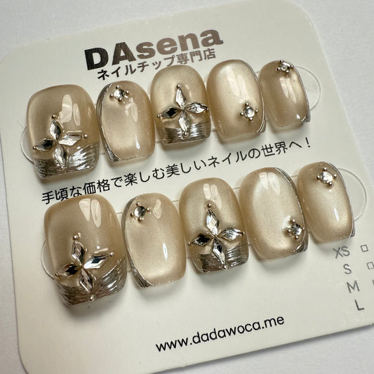 DAsena MAGIC PRESS NAIL TIPS DC-1756-0101A-H5